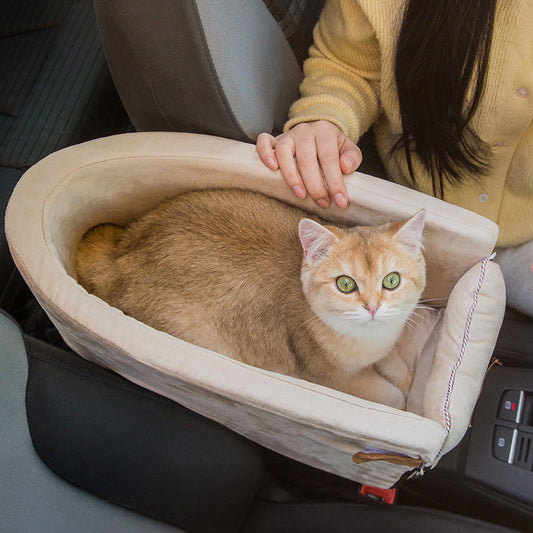 Lit de Voyage pour Chat et Chien – Siège de Transport Central pour Animaux