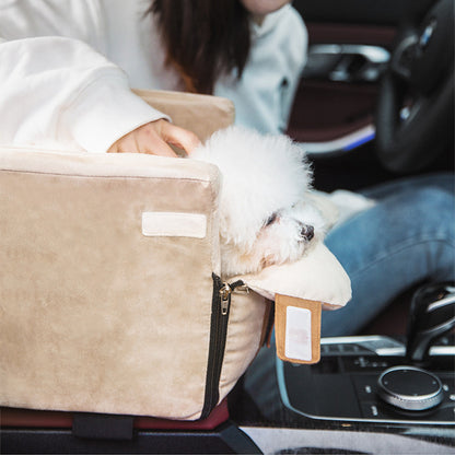 Lit de Voyage pour Chat et Chien – Siège de Transport Central pour Animaux